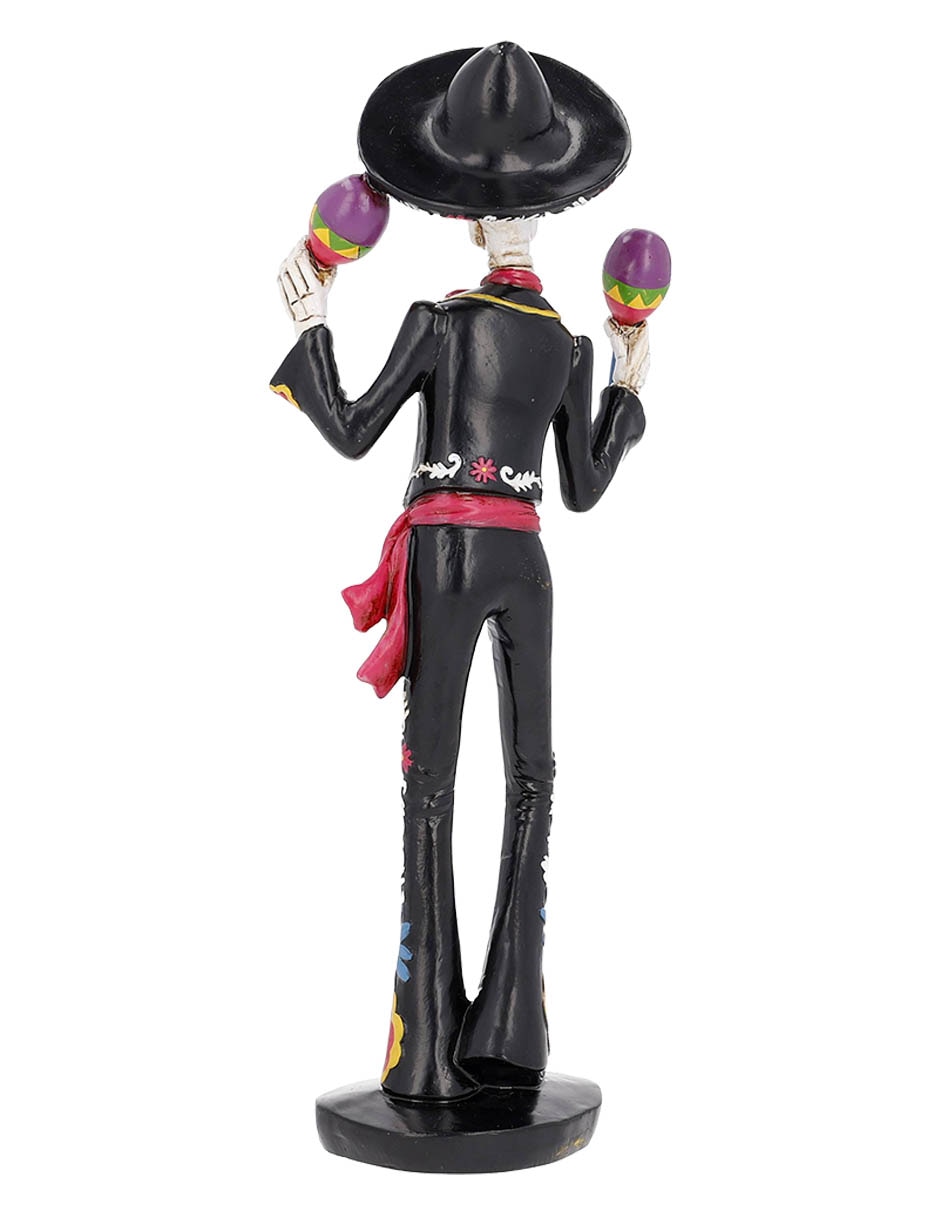 Figura decorativa de halloween con forma de catrín 3