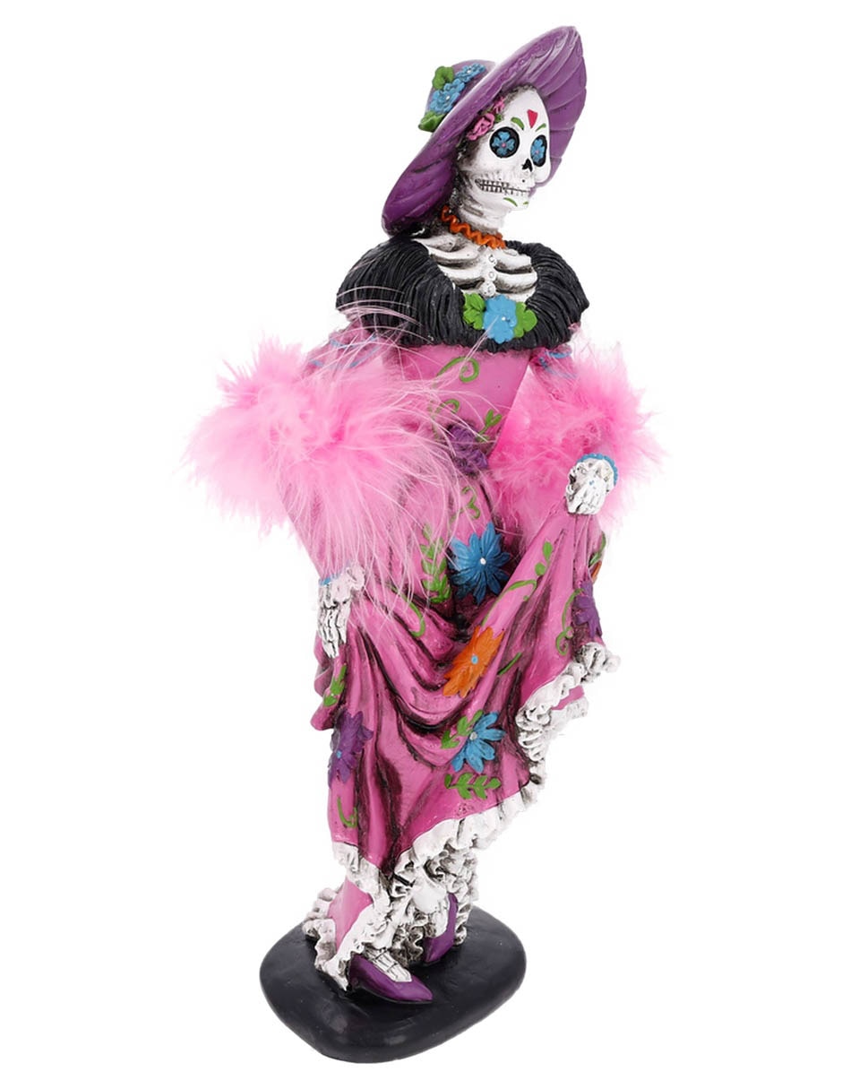 Figura decorativa de halloween con forma de catrina 2