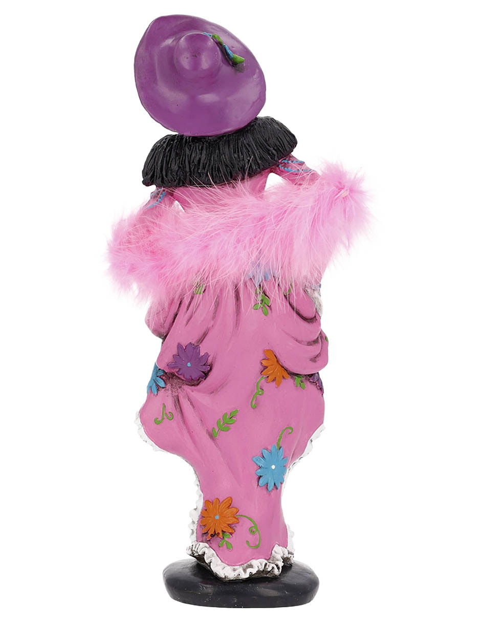 Figura decorativa de halloween con forma de catrina 3