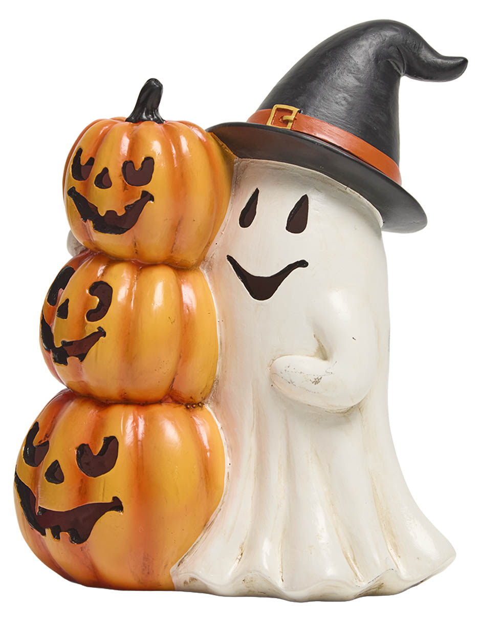 Figura decorativa de halloween con forma de fantasma 1