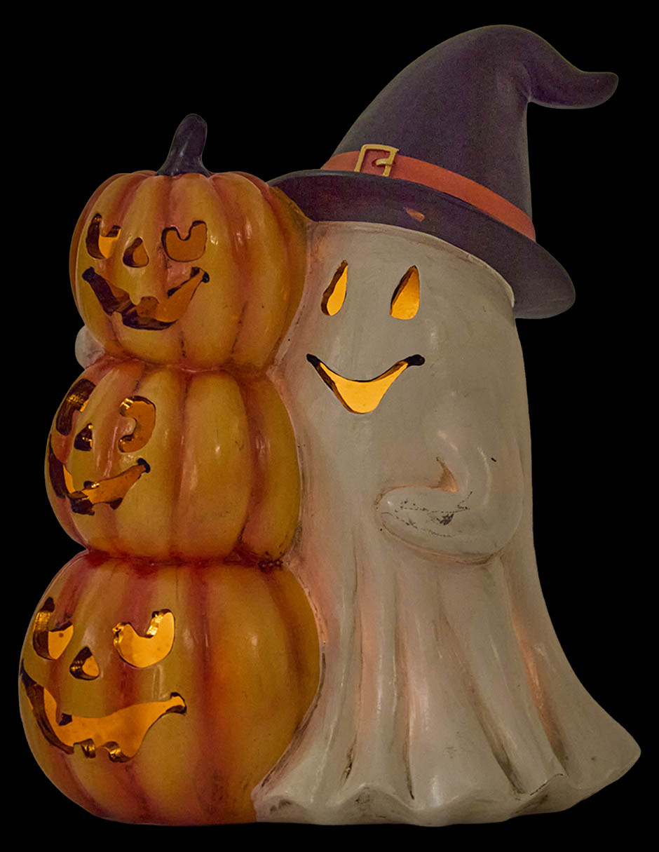 Figura decorativa de halloween con forma de fantasma 7