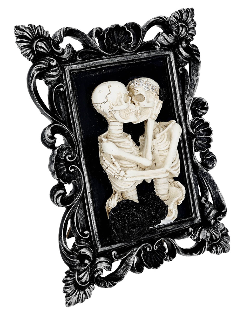 Figura decorativa de halloween con forma de portarretratos 2