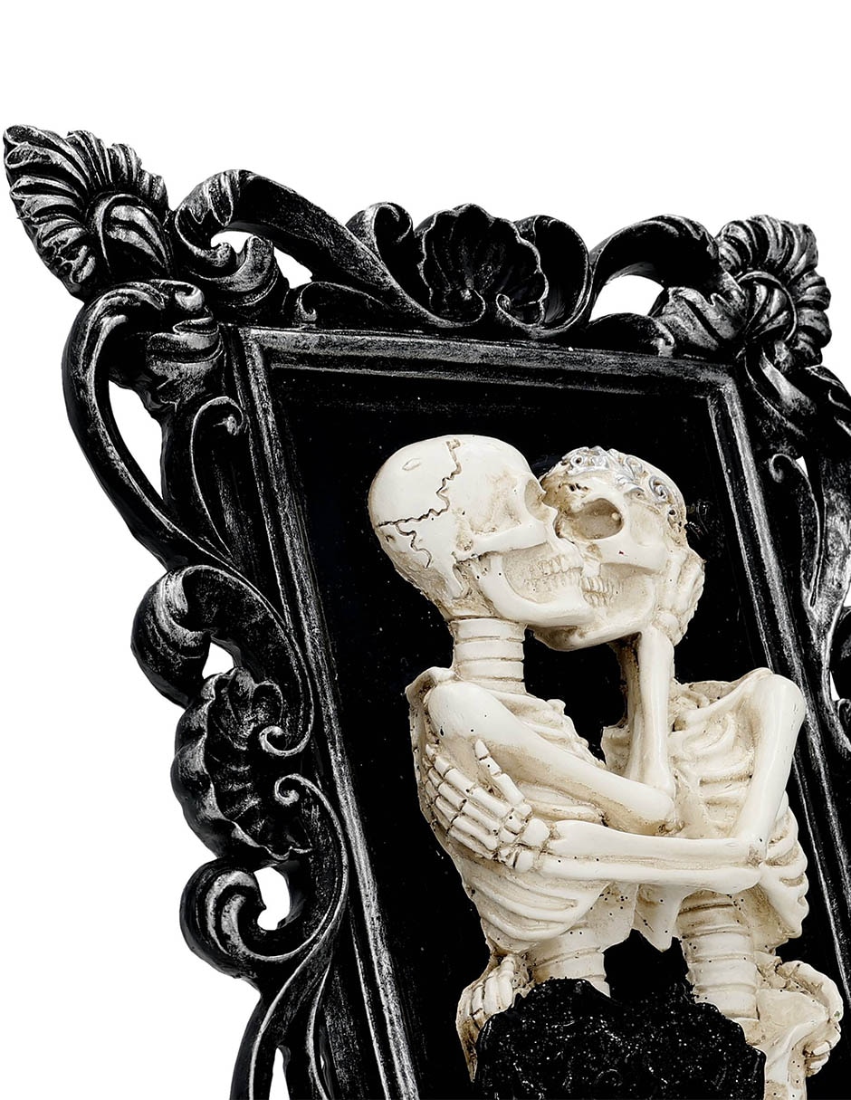 Figura decorativa de halloween con forma de portarretratos