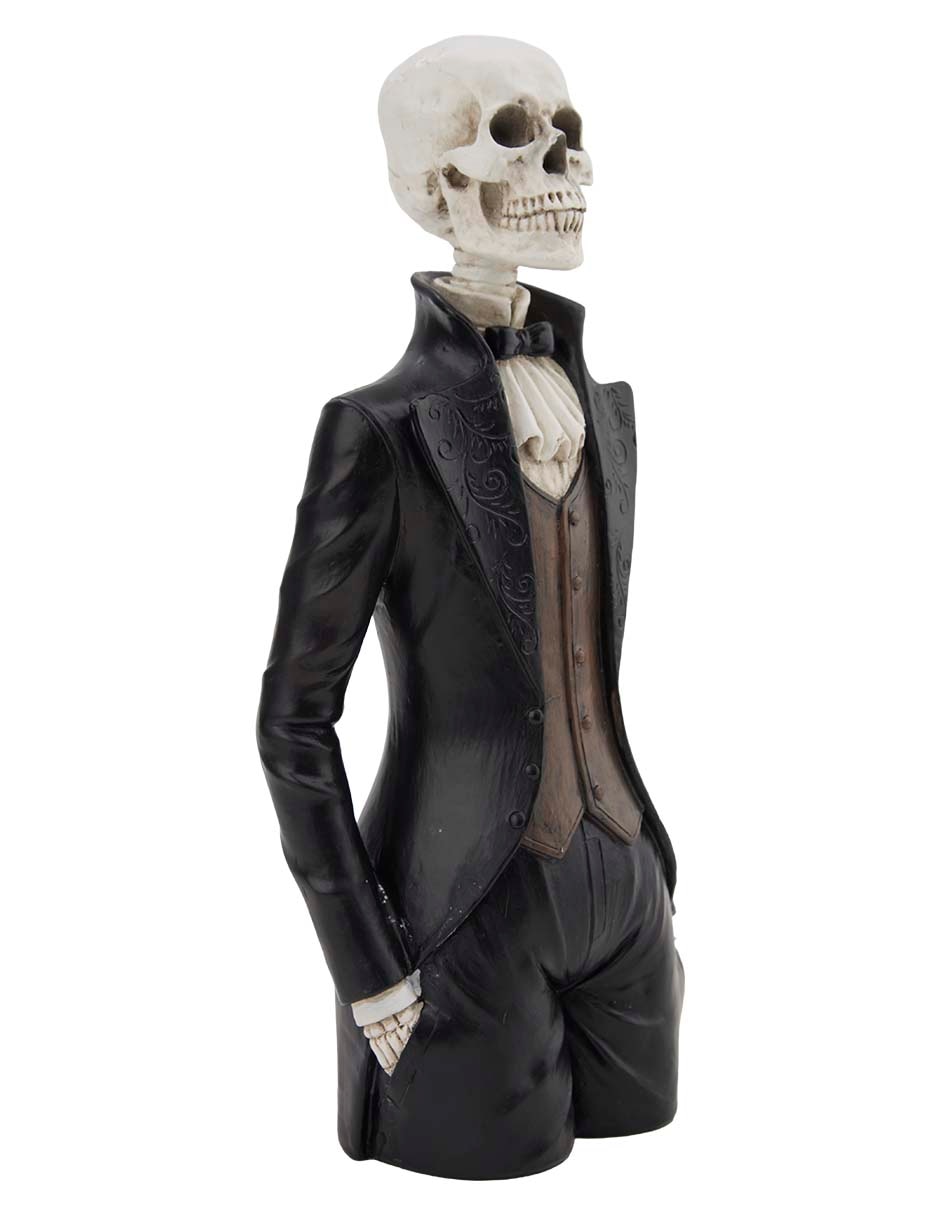 Figura decorativa de Halloween con forma de catrín 2