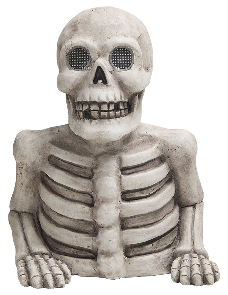 Figura decorativa de Halloween con forma de esqueleto 1