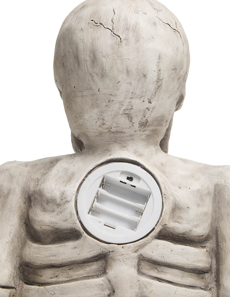 Figura decorativa de Halloween con forma de esqueleto 4