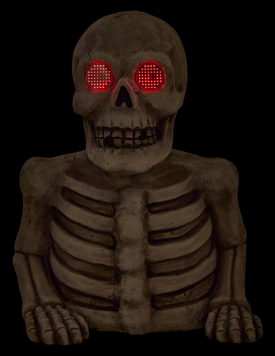 Figura decorativa de Halloween con forma de esqueleto 7