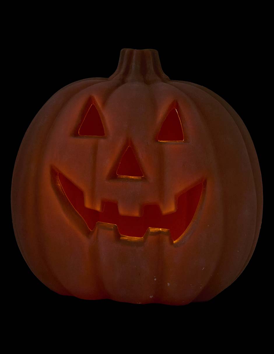 Figura decorativa de Halloween con forma de calabaza 6