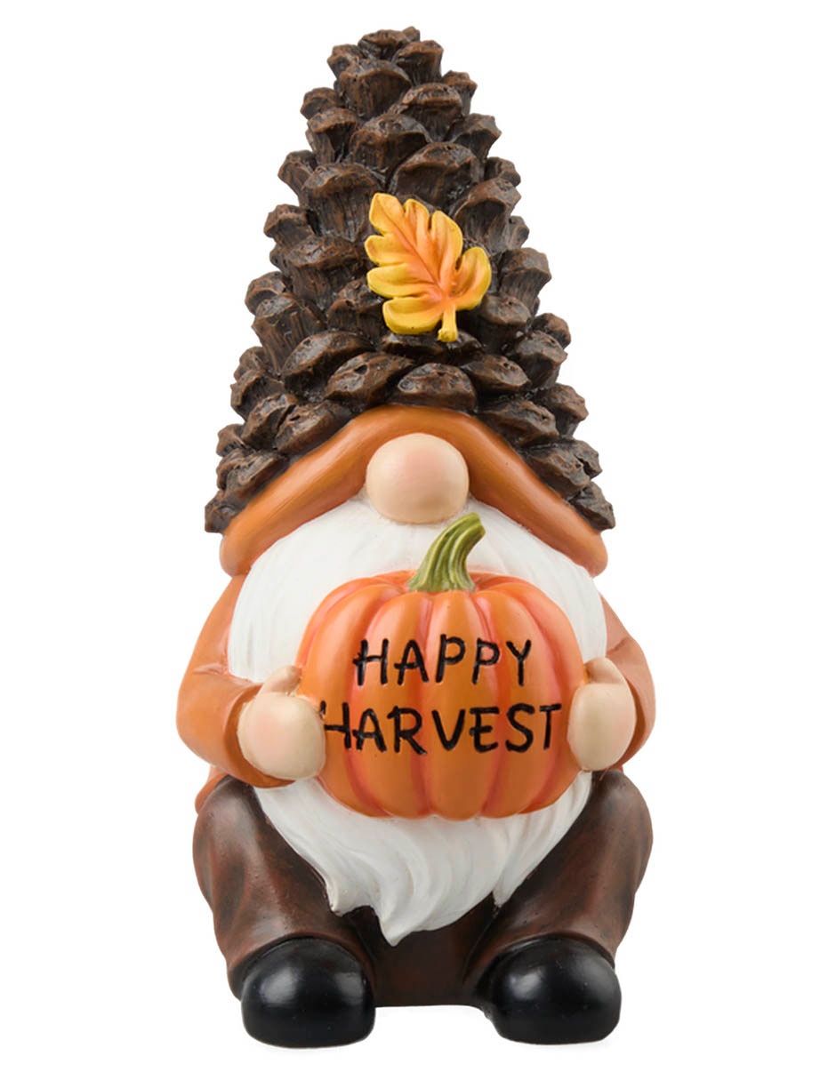 Figura decorativa Harvest con forma de gnomo 1