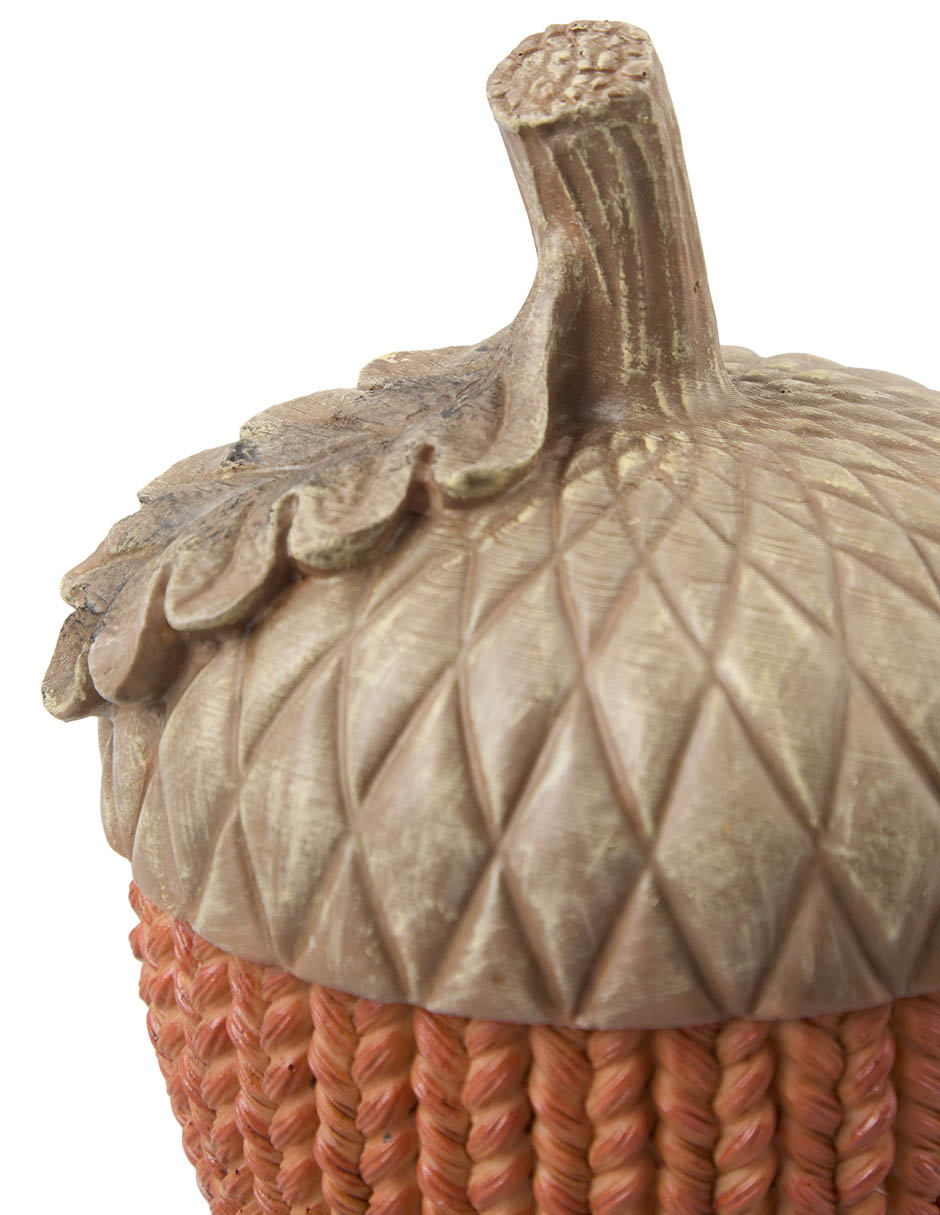 Figura decorativa de Halloween con forma de bellota 3