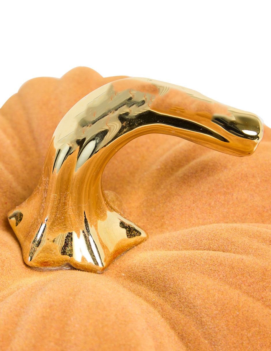 Figura decorativa de halloween con forma de calabaza