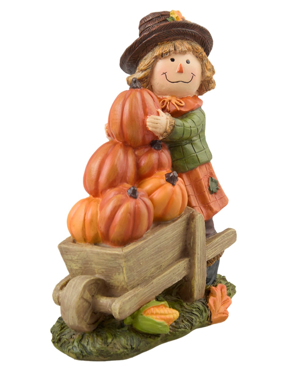 Figura decorativa de Halloween con forma de espantapájaros 4