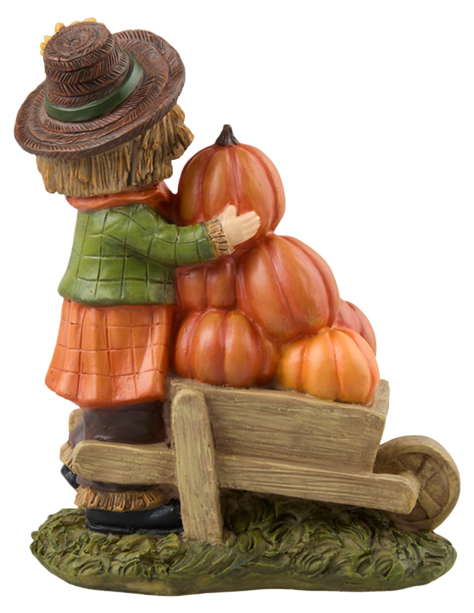 Figura decorativa de Halloween con forma de espantapájaros 3