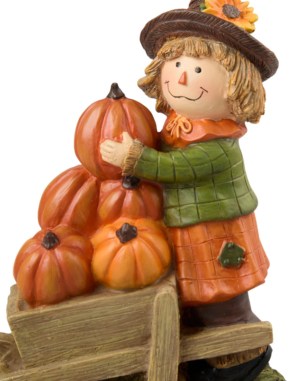 Figura decorativa de Halloween con forma de espantapájaros