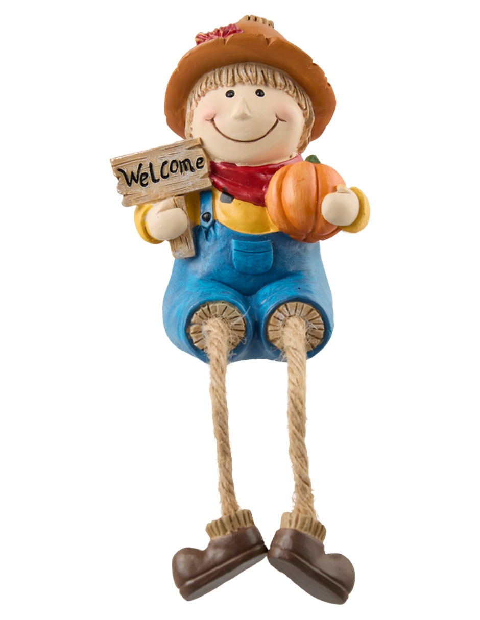Figura decorativa de Halloween con forma de espantapájaros 1