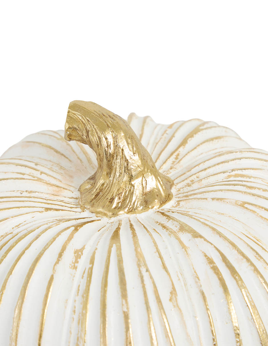 Figura decorativa de halloween con forma de calabaza