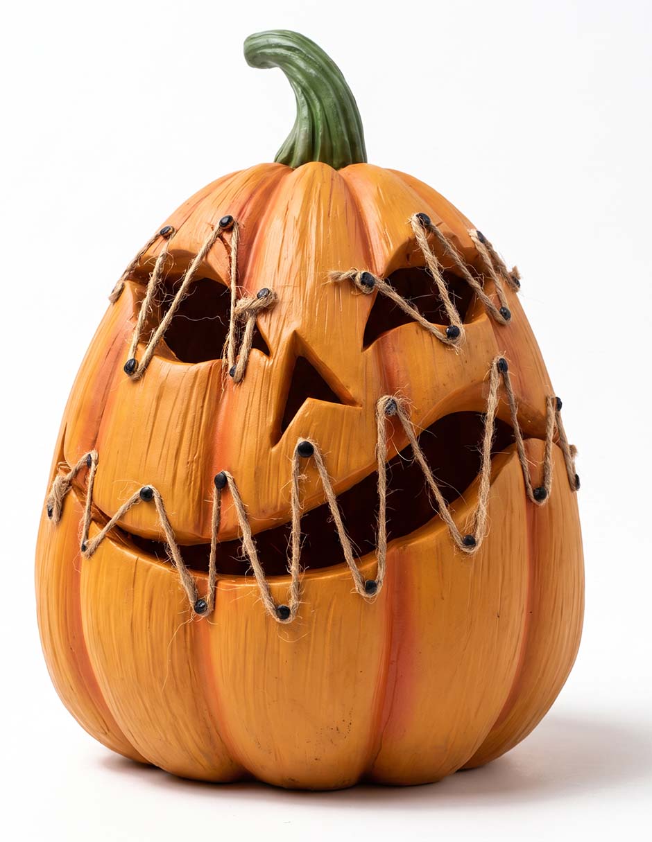 Figura decorativa con forma de calabaza
