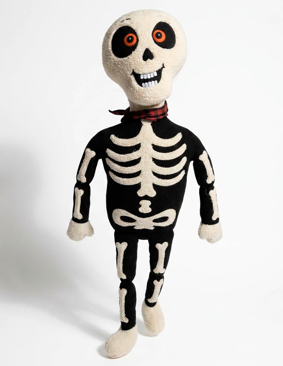 Peluche de halloween esqueleto de 120 cm