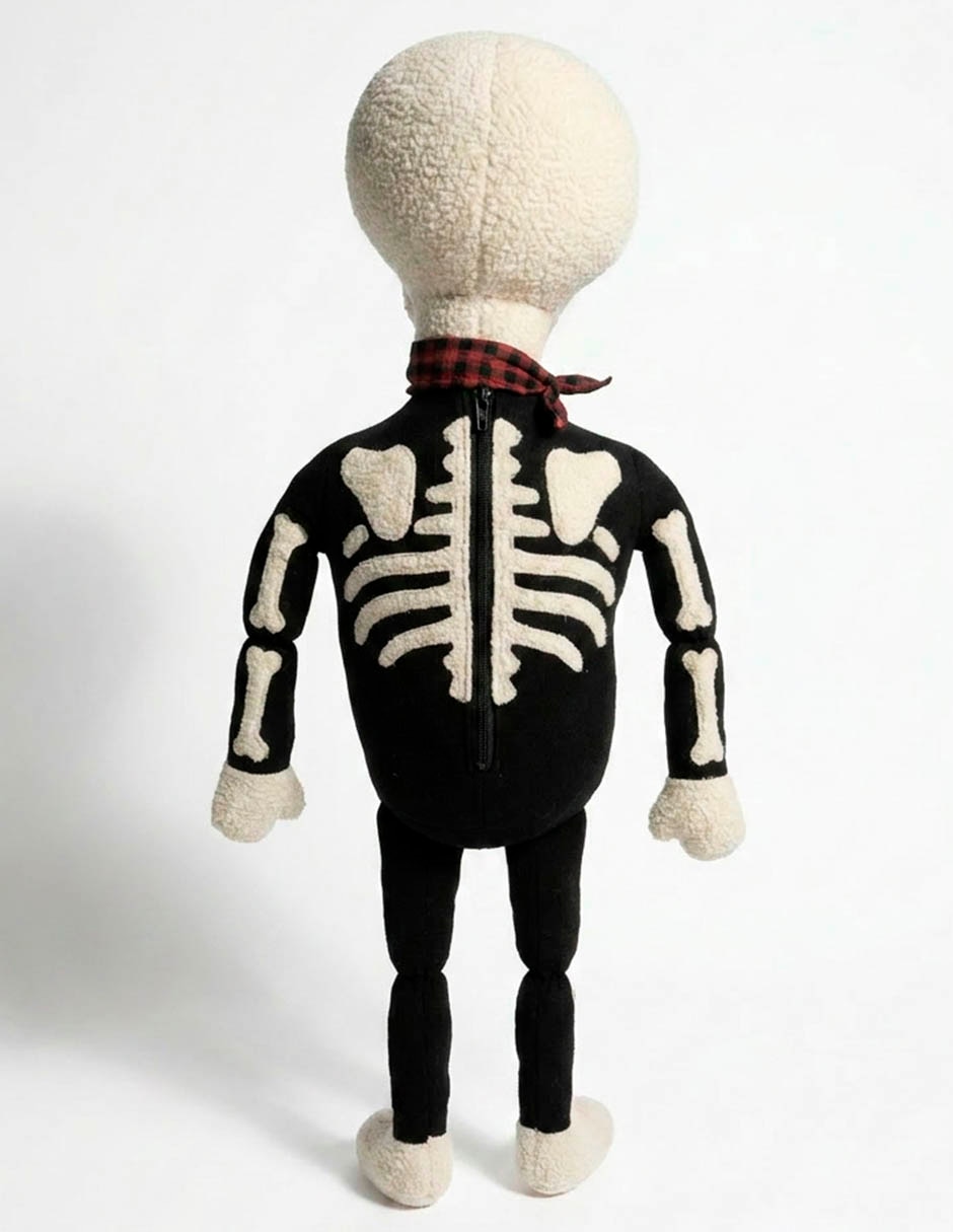 Peluche de halloween esqueleto de 120 cm 2