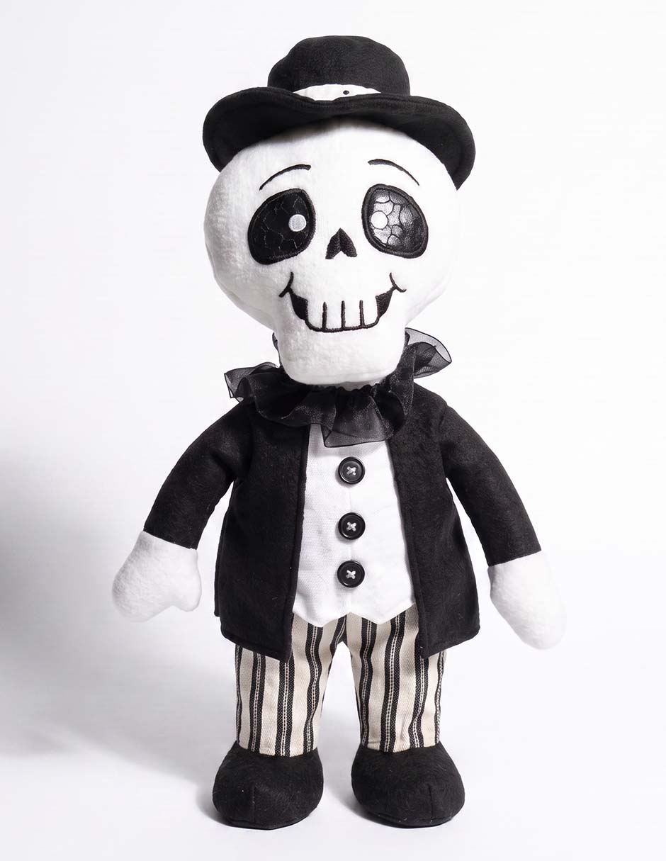 Peluche de catrín halloween de 35 cm
