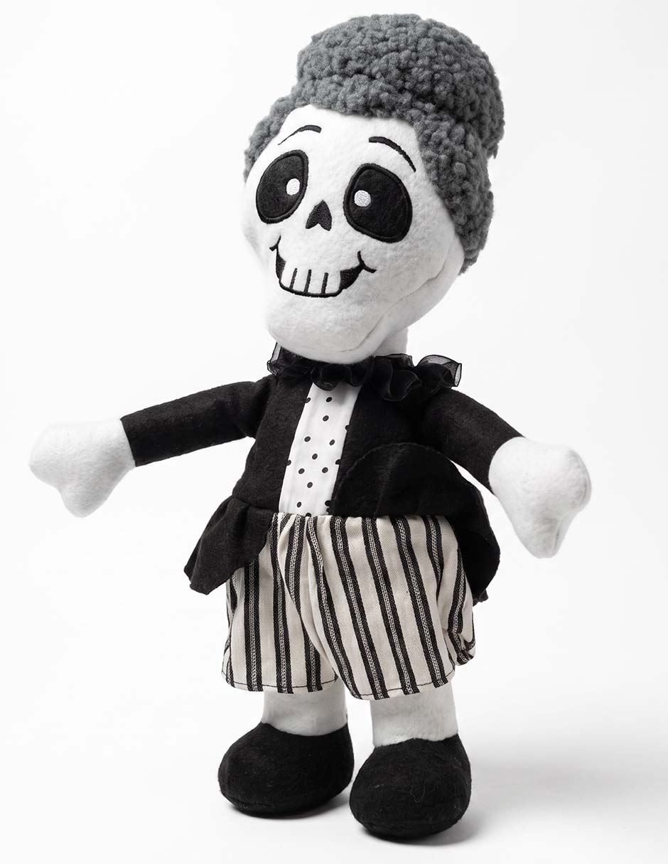Peluche de esqueleto de 35 cm