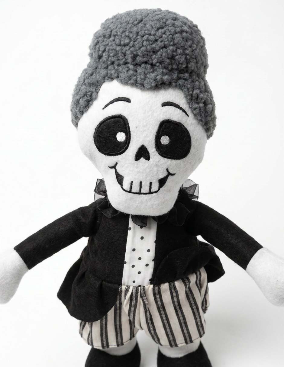 Peluche de esqueleto de 35 cm 2