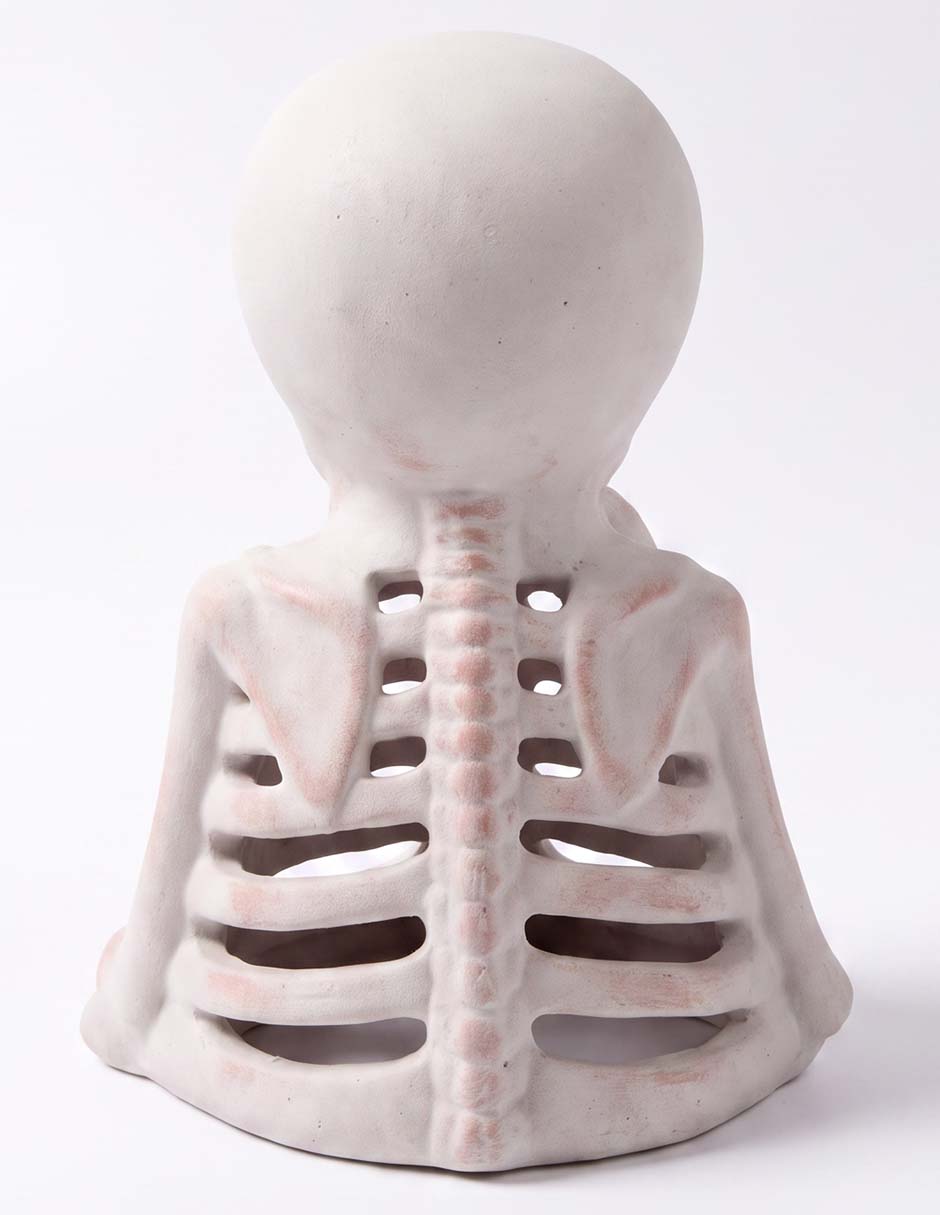 Figura decorativa de Halloween con forma de esqueleto 2