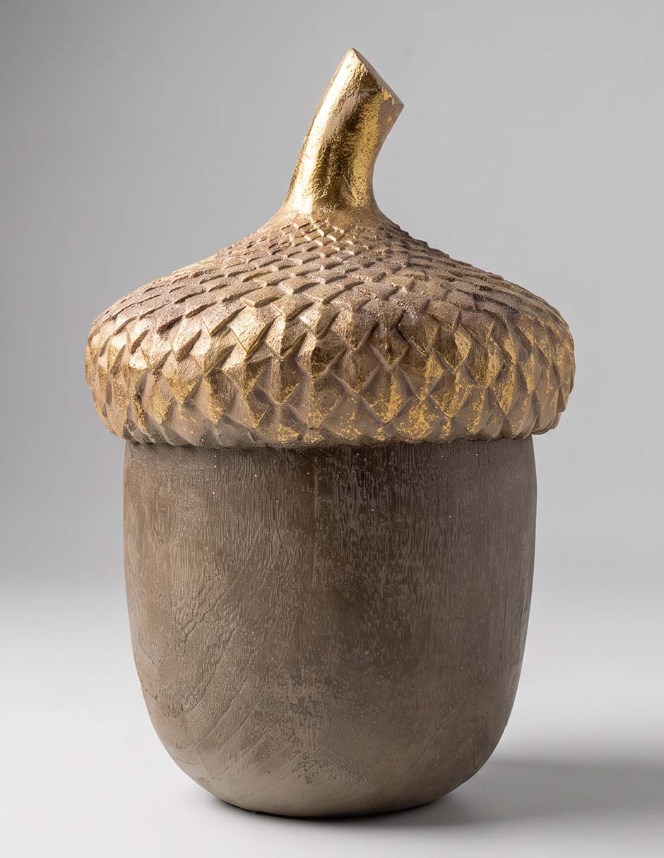 Figura decorativa Harvest con forma de bellota