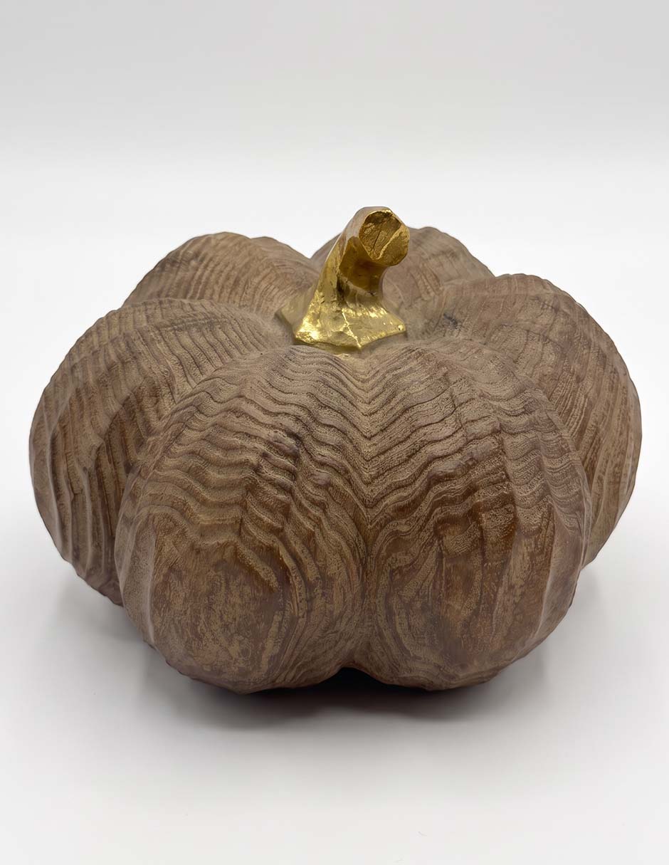 Figura decoratica de halloween con forma de calabaza 3