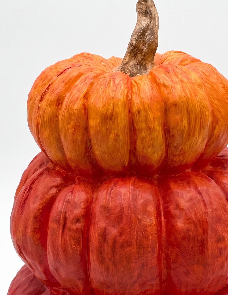 Figura decorativa de Halloween con forma de calabazas