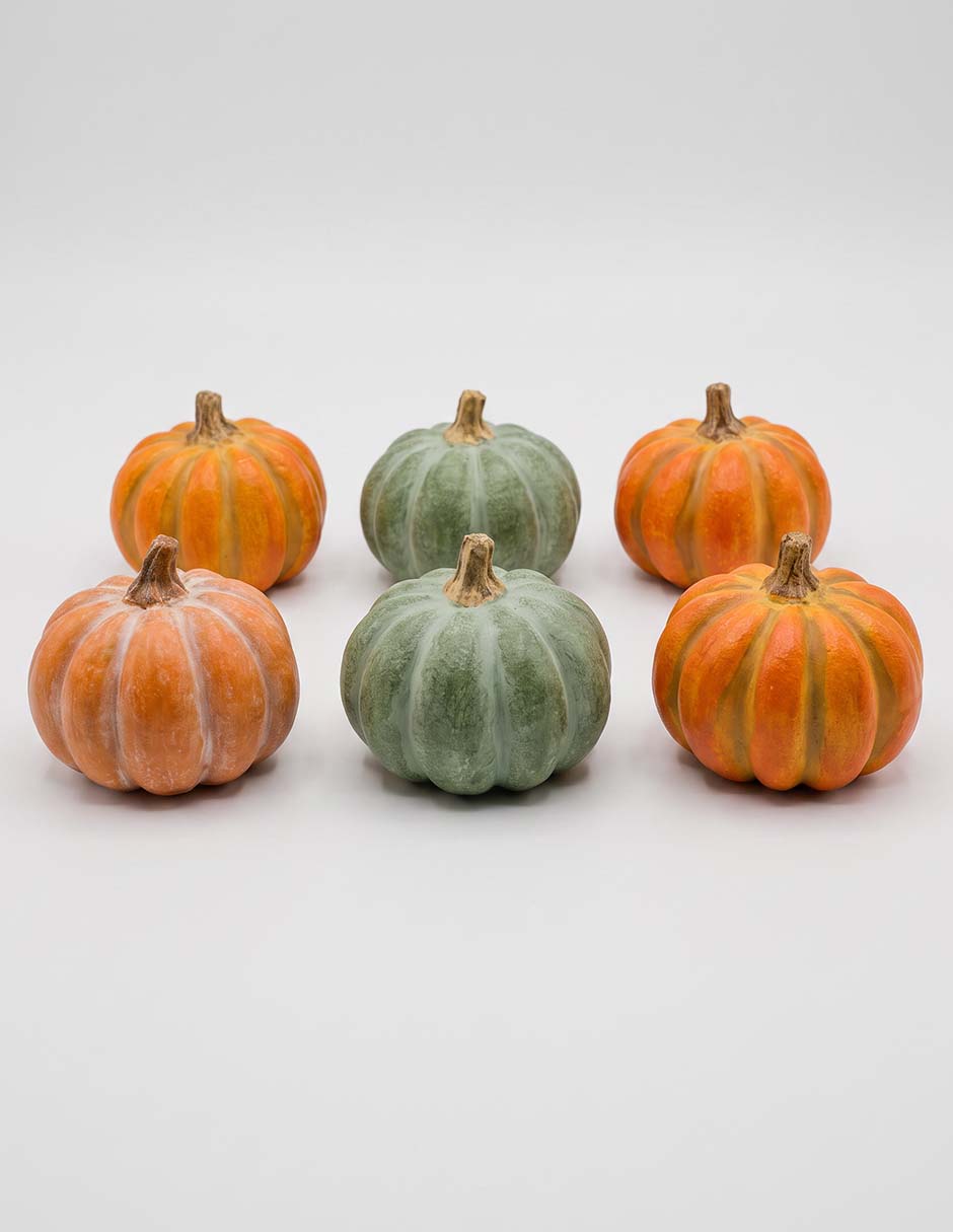 Set figura decorativa Halloween de calabaza 1
