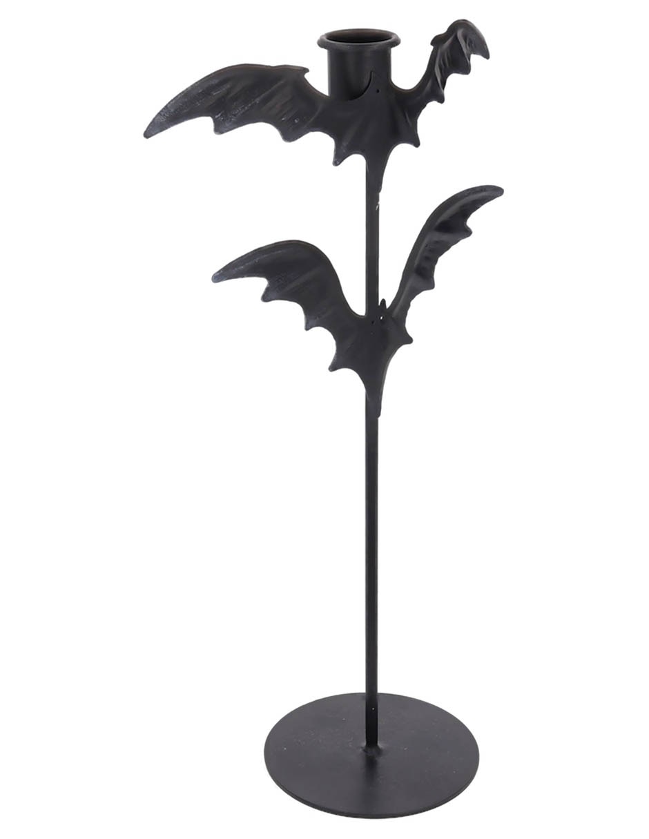 Portavela de Halloween con forma de murciélago 5
