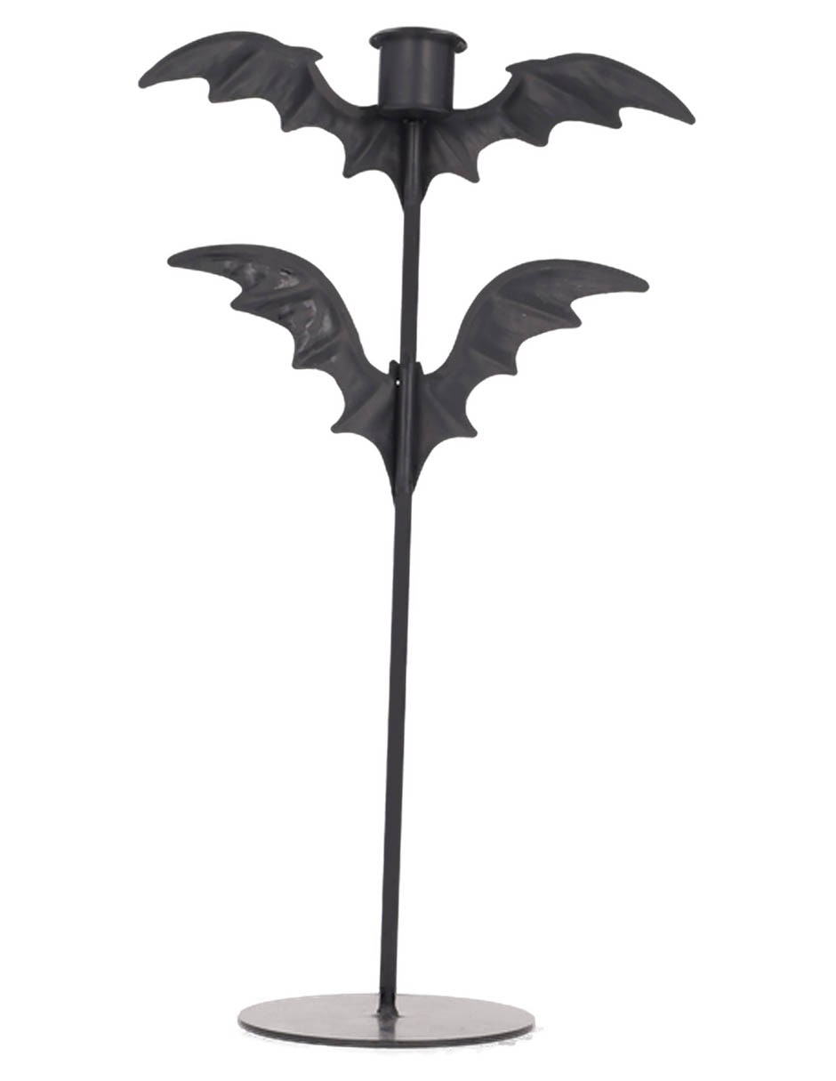 Portavela de Halloween con forma de murciélago 4