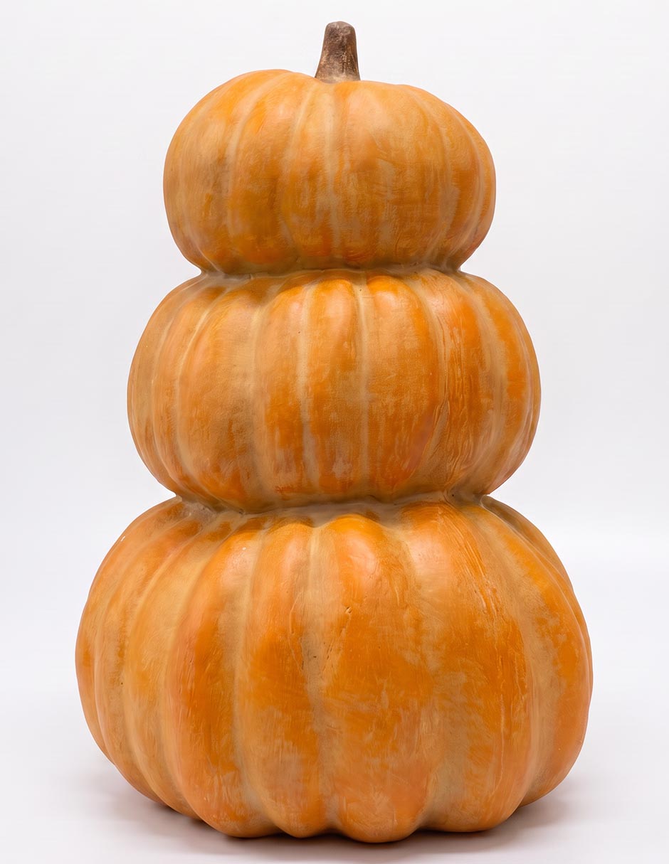 Figura decorativa de halloween Cementerium forma de calabazas 3