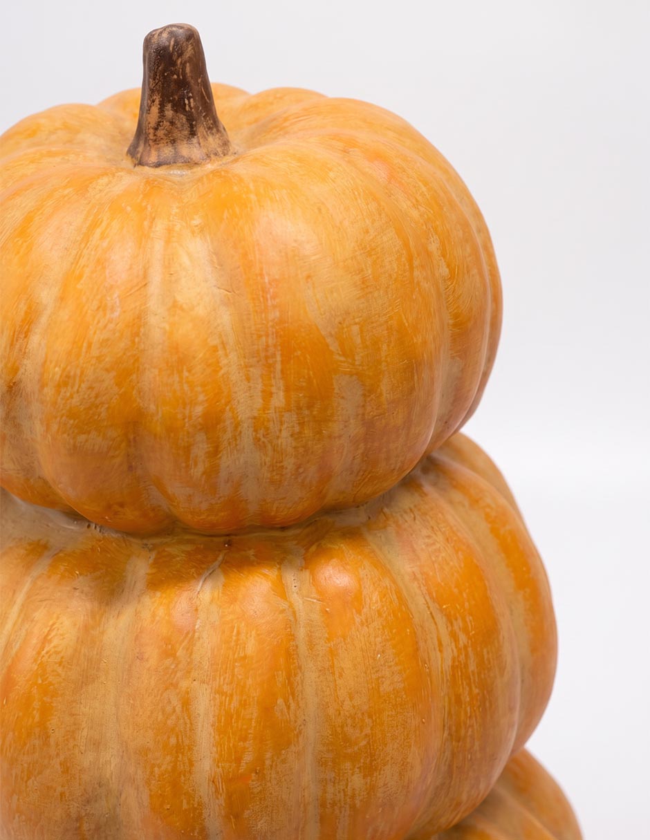 Figura decorativa de halloween Cementerium forma de calabazas 2