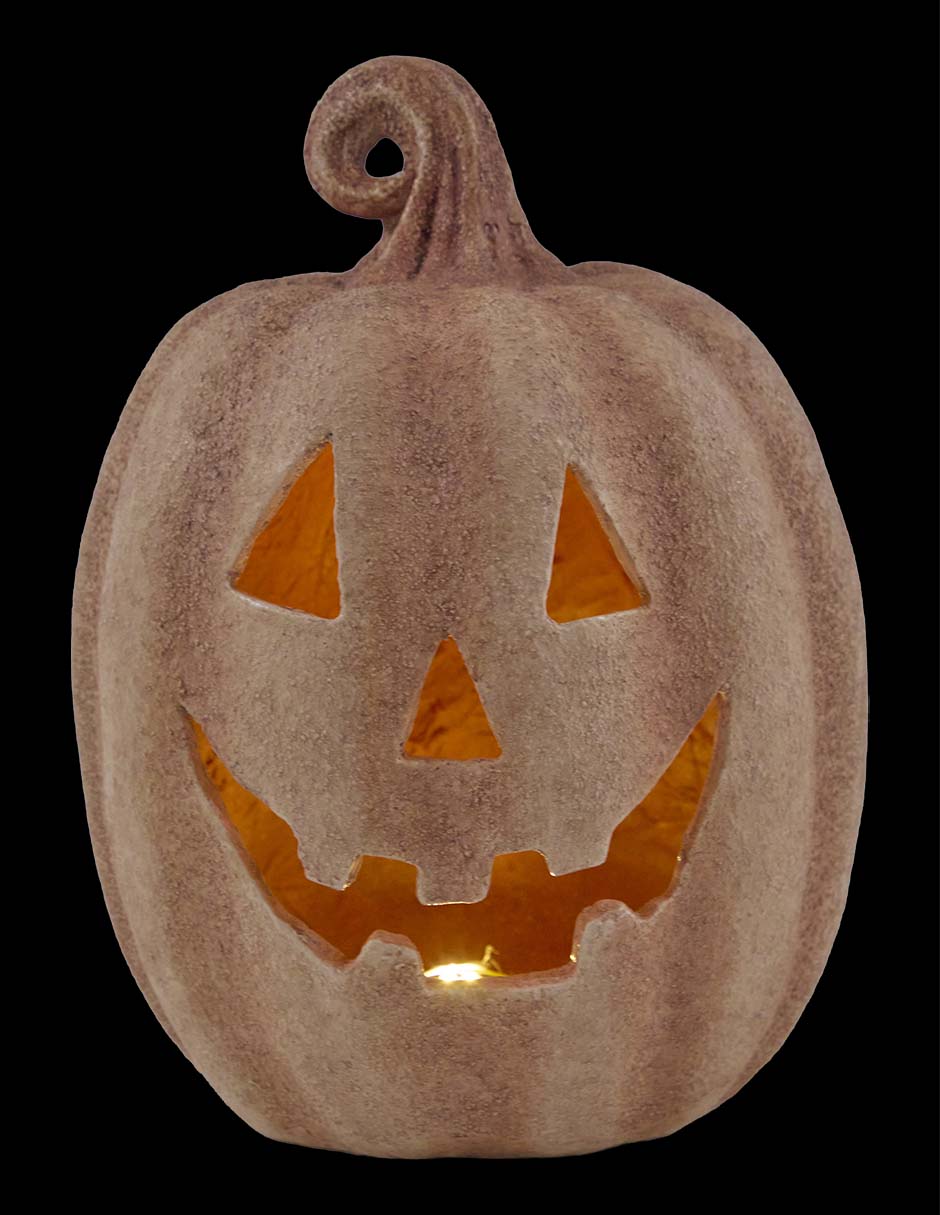 Figura decorativa de Halloween con forma de calabaza