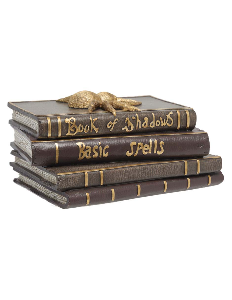 Figura decorativa de Halloween con forma de libros 2