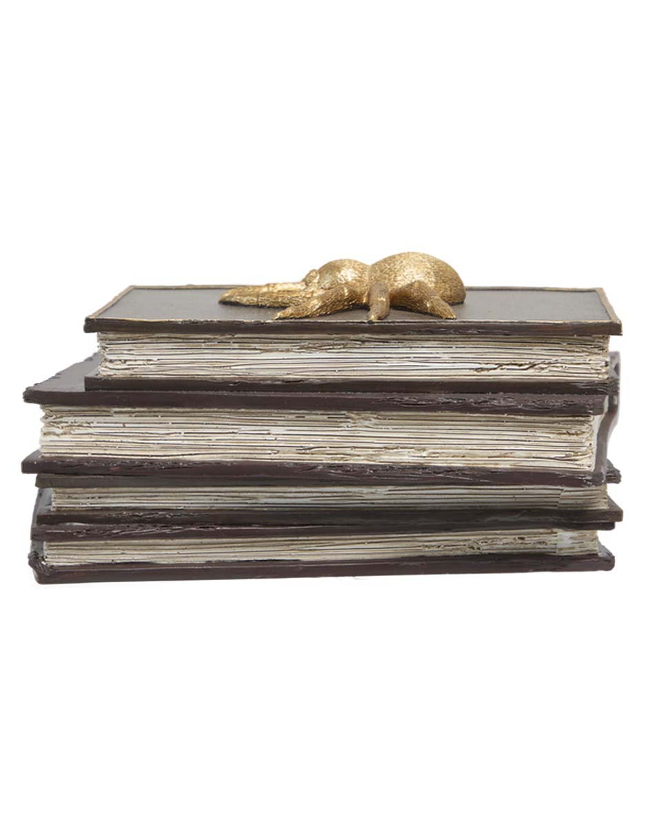 Figura decorativa de Halloween con forma de libros 3