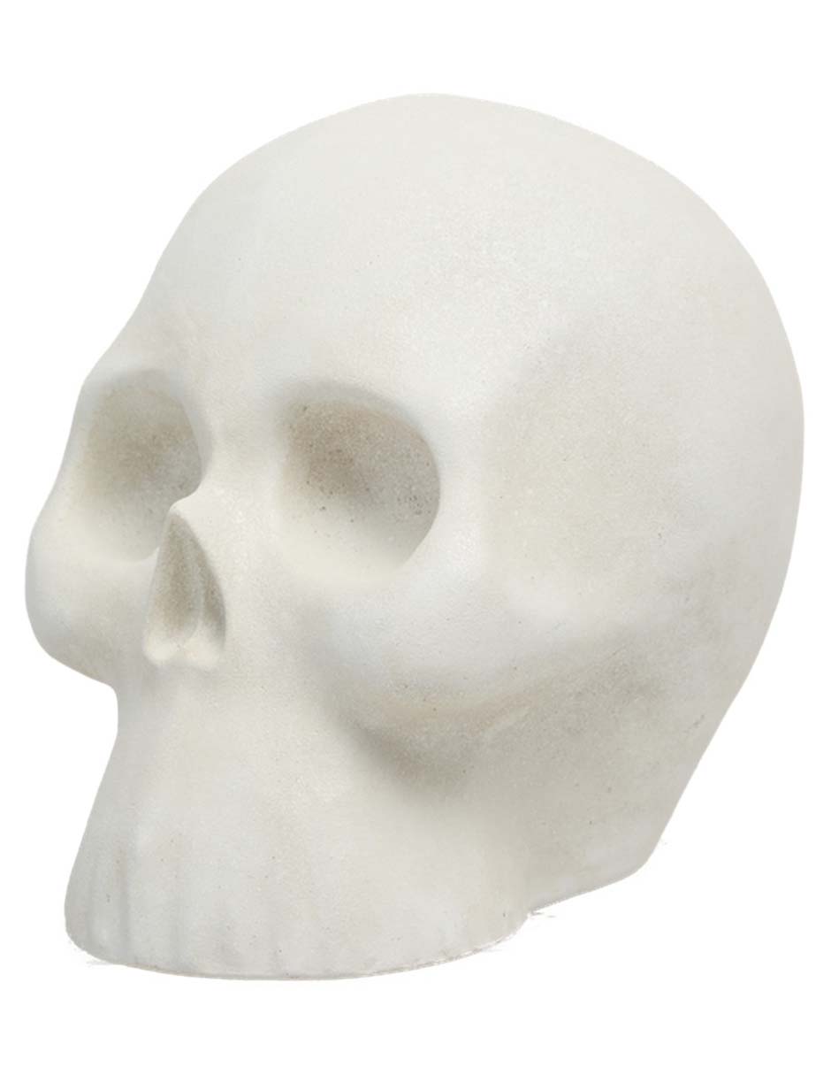 Figura decorativa de Halloween con forma de cráneo 2