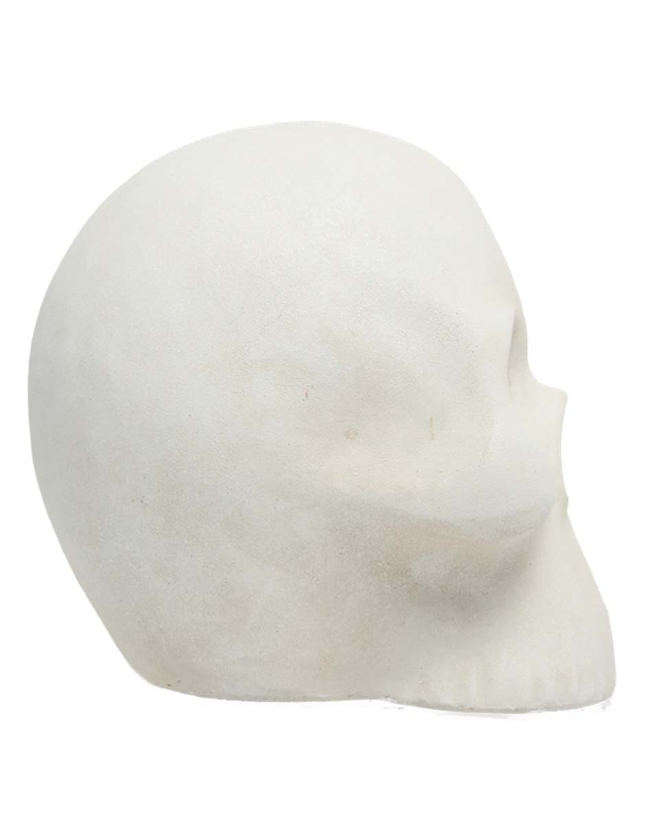 Figura decorativa de Halloween con forma de cráneo 3