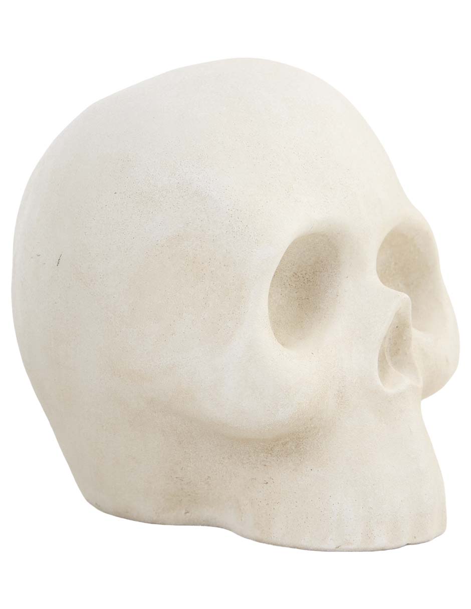 Figura decorativa con forma de cráneo 2