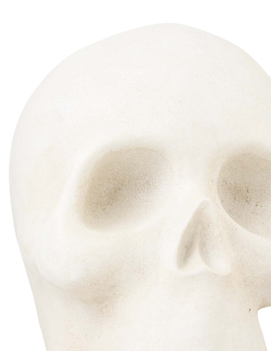 Figura decorativa con forma de cráneo 4