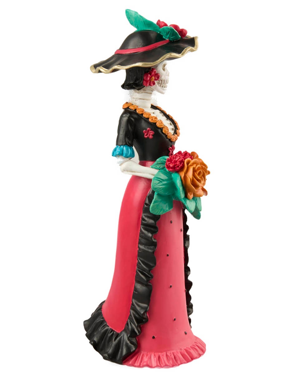 Figura decorativa de día de muertos con forma de catrina 4