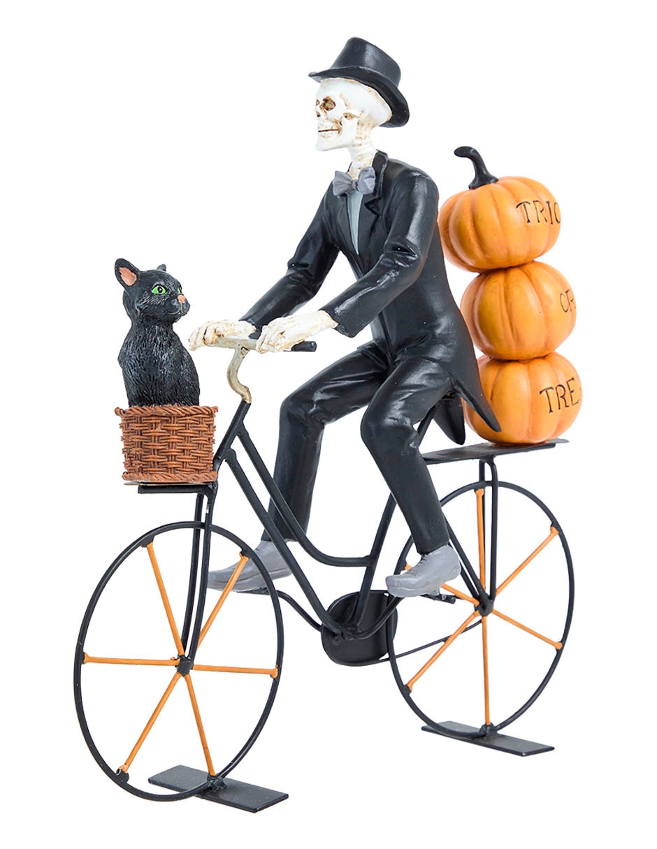 Figura decorativa de Halloween con forma de catrín 1