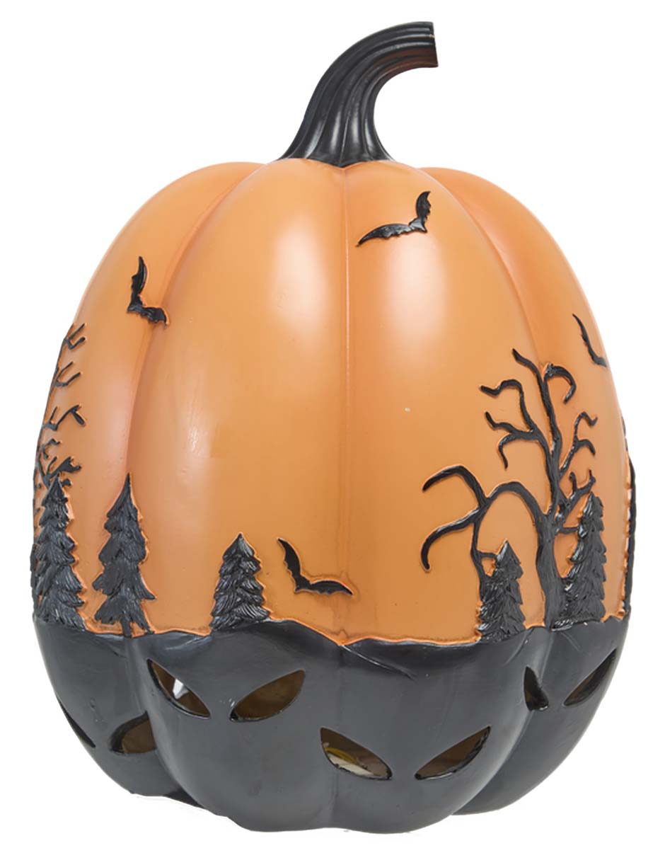 Figura decorativa de Halloween con forma de calabaza 3