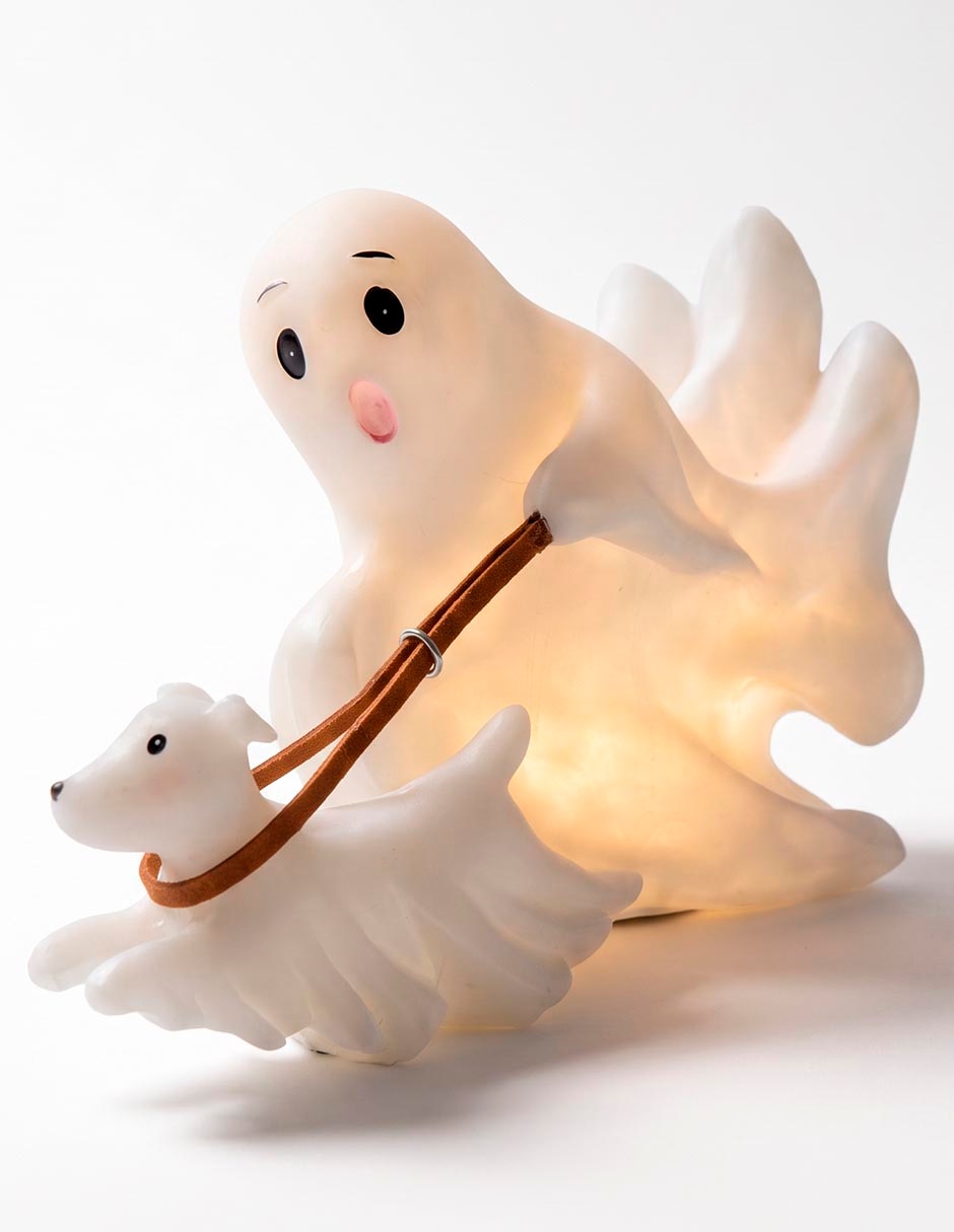 Figura decorativa de halloween con forma de fantasma