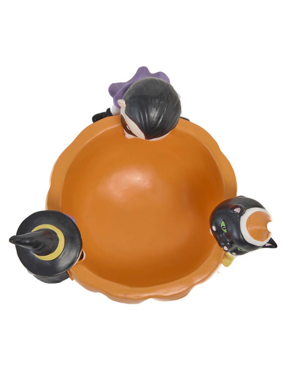 Dulcero de Halloween con forma de calabaza 4