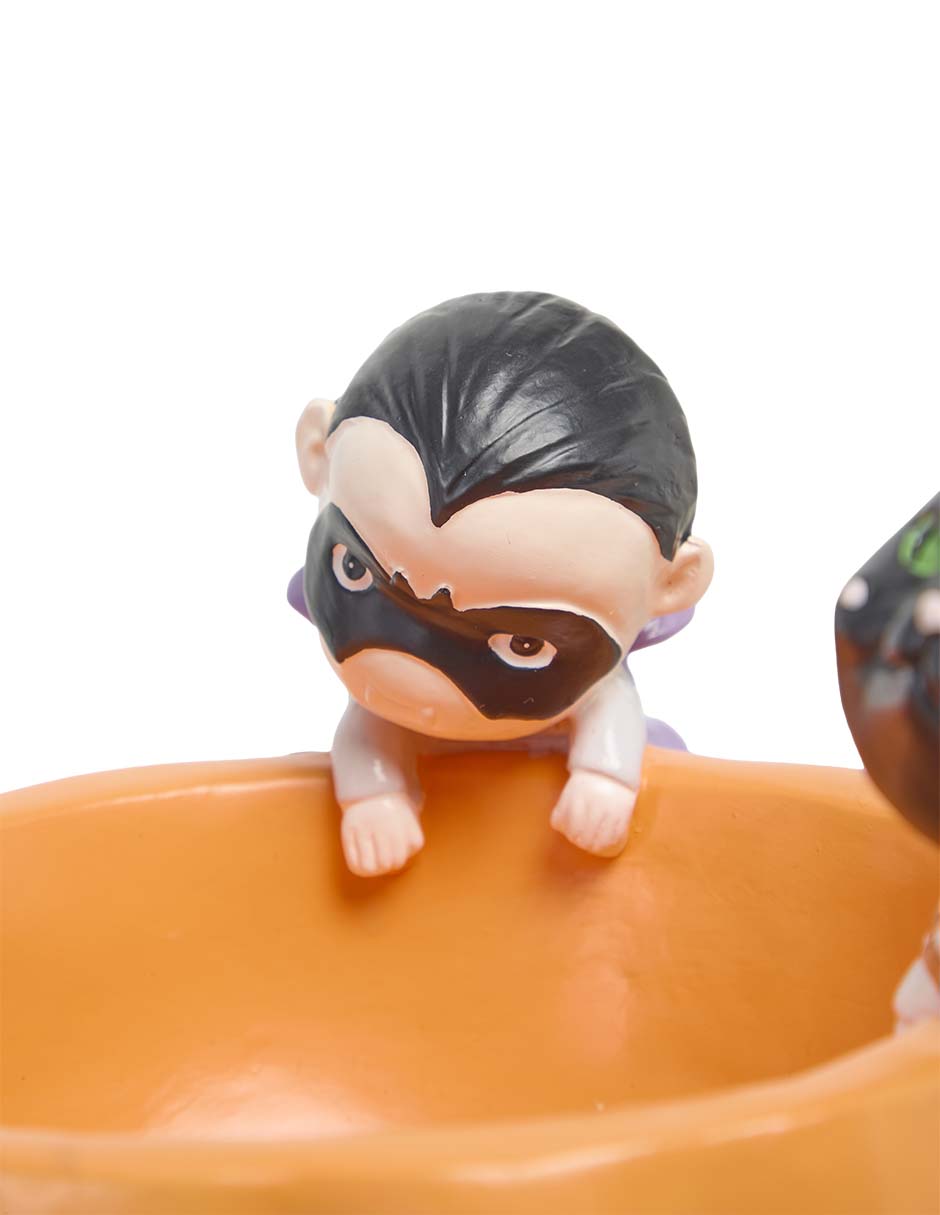Dulcero de Halloween con forma de calabaza 6