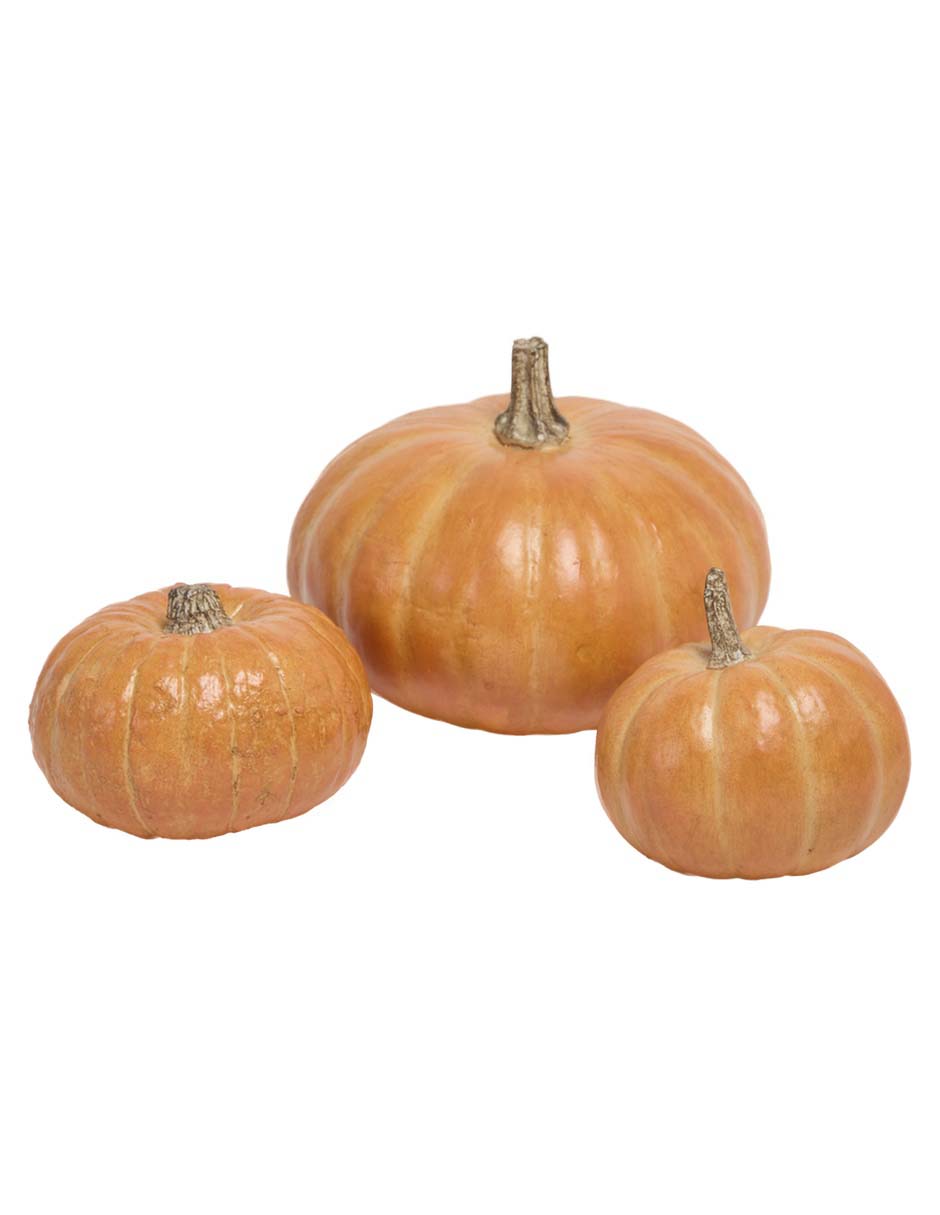 Set de figura decorativa de Halloween de calabaza de resina 1
