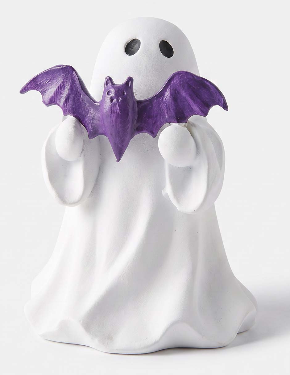 Figura decorativa de halloween con forma de fantasma Figura decorativa de halloween con forma de fantasma